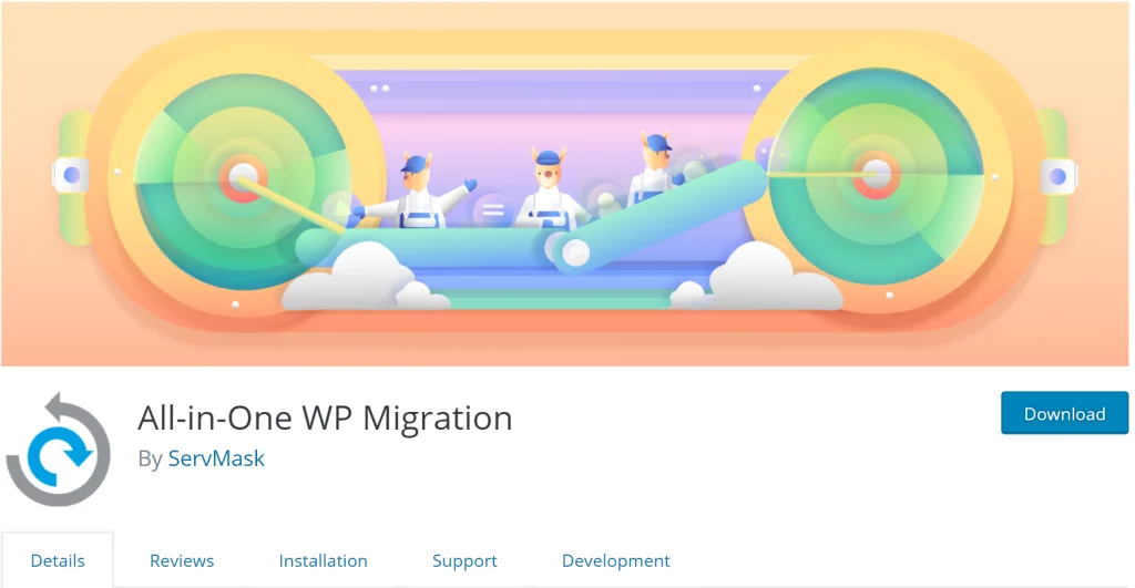 7 Best WordPress Backup Plugins 2 All in one WP Migration
