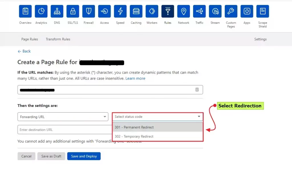 How can I redirect my domain to another domain using Cloudflare? 4 AnyConv.com free redirect cloudflare 4