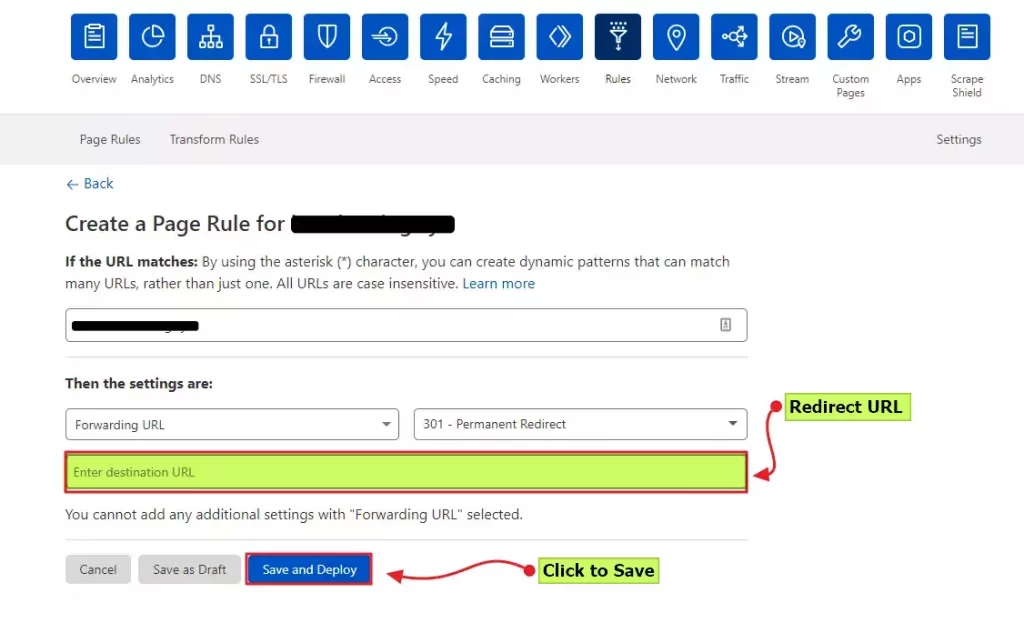How can I redirect my domain to another domain using Cloudflare? 5 AnyConv.com free redirect cloudflare 6