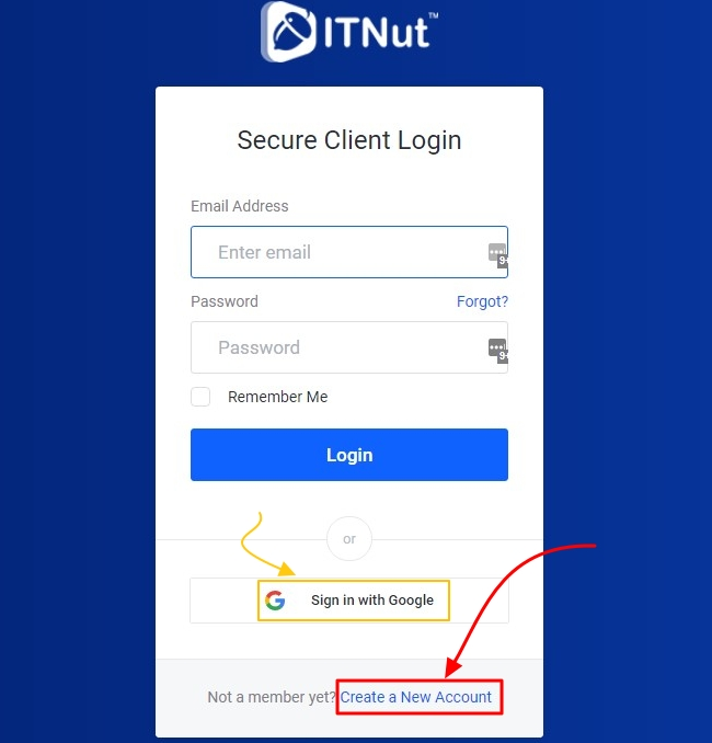 How Do I Open a New Account On IT Nut Hosting? 2 How Do I Open a New Account On IT Nut Hosting