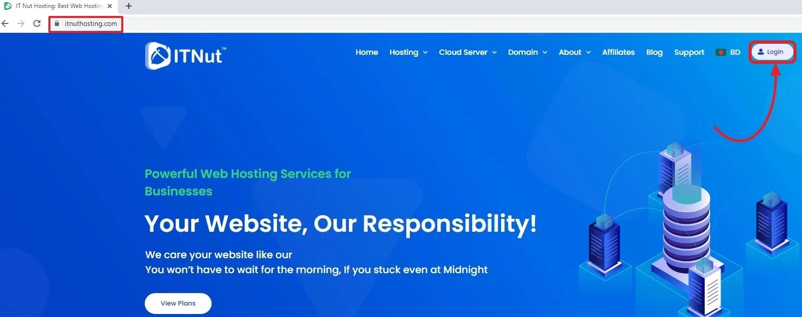 How to log in to my IT Nut Hosting account? 1 IT Nut Hosting login