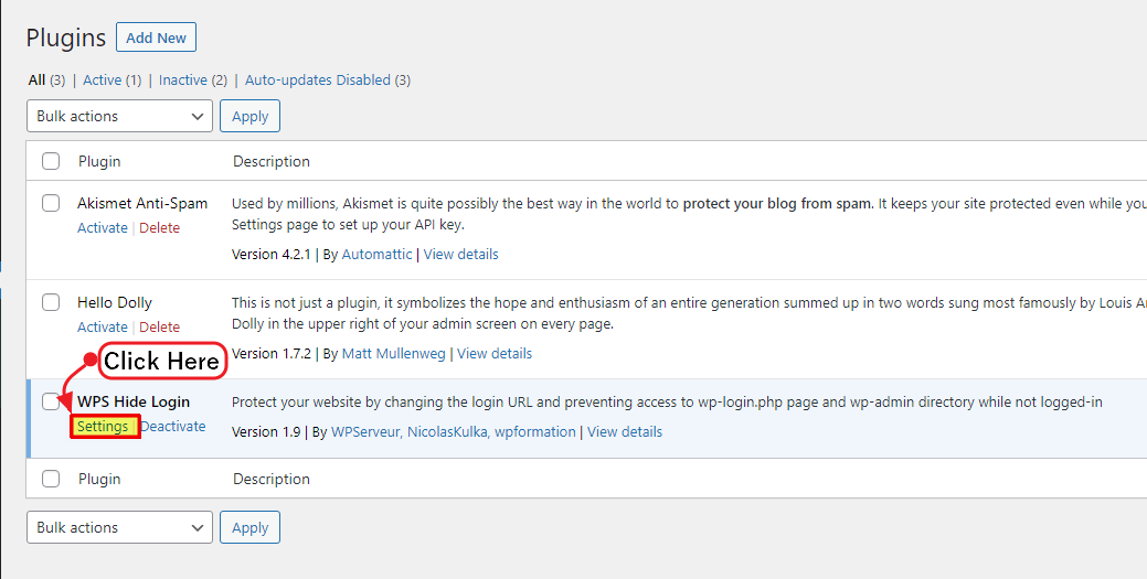 How to change WordPress Login URL? 4 Screenshot 10