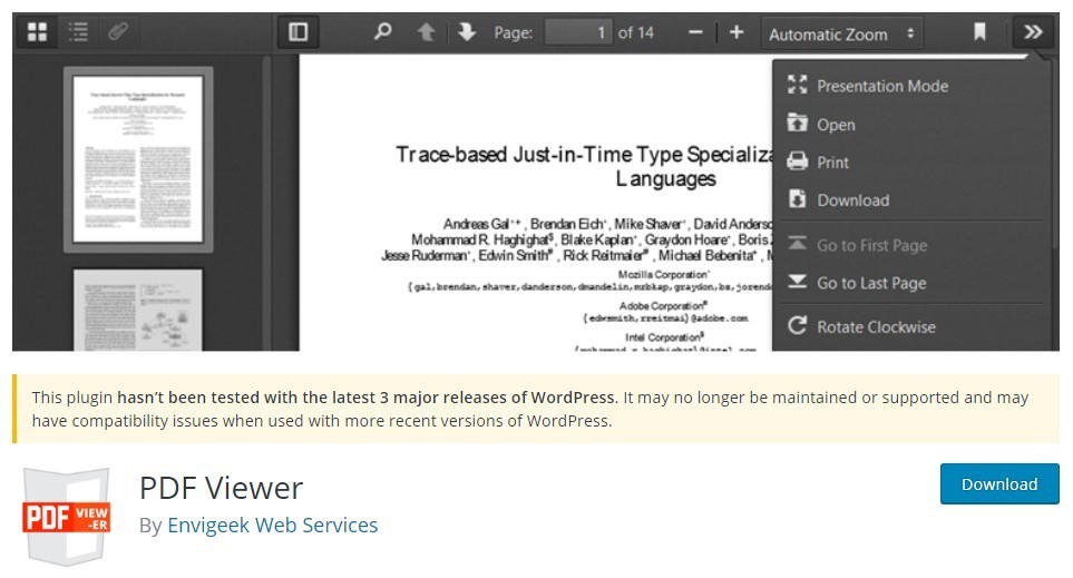 7 Best PDF Viewers Plugins for WordPress 6 pdf viewer