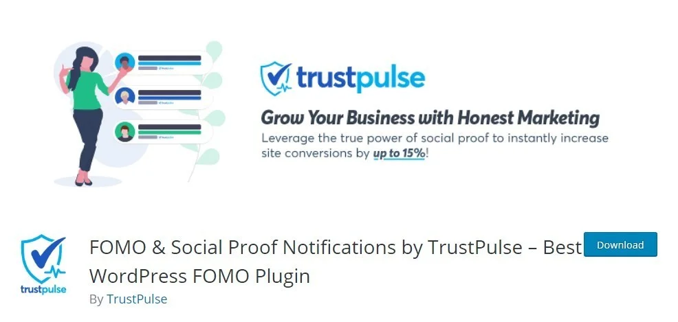 5 Best WordPress Popup Plugins 4 trustpulse