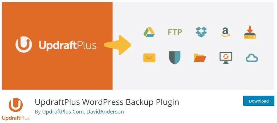 7 Best WordPress Backup Plugins 3 updraftplus wordpress backup plugin