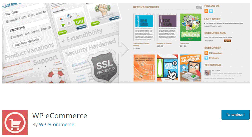 5 Best eCommerce Plugins for WordPress 4 wp ecommerce