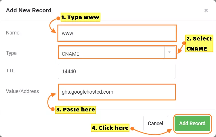 How to add a custom domain to google sites? 7 add custom domain 12 1