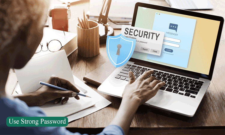 WordPress Security Guide: 15 Steps to Secure Your WordPress Website 5 use strong password